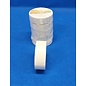 5 Rollen witte isolatie of PVC tape van 15mm breed en 10meter lang