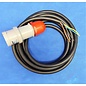 Cable-Engineer 5 meter neopreen  H07RN-F 5G4 kabel 5m. + Scame Plug 5-Polig  - 3P+N+E - 415 V