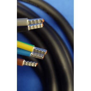 Cable-Engineer 5 meter neopreen  H07RN-F 5G4 kabel 5m. + Scame Plug 5-Polig  - 3P+N+E - 415 V