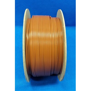 Cable-Engineer H05V-K montagesnoer van 0,50 mm2 in de kleur Bruin en op rol met 100