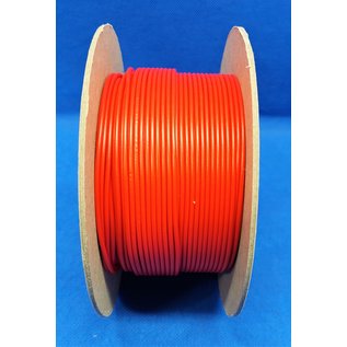 Cable-Engineer H05V-K montagesnoer van 0,50 mm2 in de kleur Rood en op rol met 100 meter