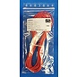 Cable-Engineer H05V-K montagesnoer van 0,50 mm2 in de kleur Rood  - 10 meter