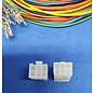 Molex Complete set met Molex MiniFit Jr. Plug & Receptacle 6-Pos. (2-Rij) + 12x 2m. 0,50mm2 kabel en contacten