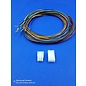Molex Complete set met Molex MiniFit Jr. Plug & Receptacle 6-Pos. (2-Rij) + 12x 2m. 0,50mm2 kabel en contacten