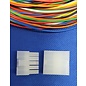 Molex Complete set met Molex Mini-Fit Jr. Plug & Receptacle 10-Pos. (2-Rij) + 20x 2m. 0,50mm2 kabel en contacten