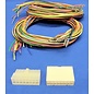 Molex Complete set met Molex MiniFit Jr. Plug & Receptacle 16-Pos. (2-Rij) + 32x 2m. 0,50mm2 kabel en contacten