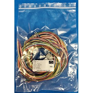 Molex Complete set met Molex MiniFit Jr. Plug & Receptacle 16-Pos. (2-Rij) + 32x 2m. 0,50mm2 kabel en contacten