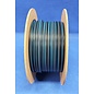 Cable-Engineer FLRY-B kabel 1,0mm2  voertuigsnoer  op rol met 50 meter in de kleur Zwart / Blauw