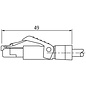 Murr Elektronik Murr Elektronik 7000-74301-7940300 - PUR Ethernet kabel - shielded - sensor/actuator connector + 3m. Shielded PUR kabel 2x22AWG