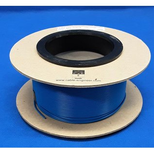 Cable-Engineer Flexibele Voertuigsnoer  0,35mm2 - FLRY-B - 50 meter op rol in de kleur Blauw