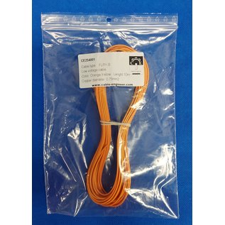 Cable-Engineer FLRY-B kabel 0,75mm2 - flexibele voertuigkabel - 10 meter Kleur Oranje/Geel