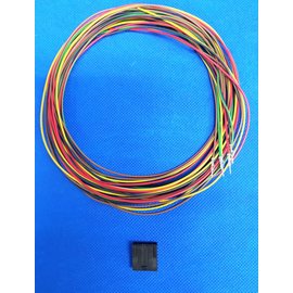 Molex Molex Micro Fit 3.0 Plug 5-Pos / 1-Rij + 5x 2m. kabel Pre-crimped