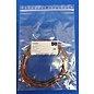 Molex Pre-crimped Molex MicroFit 3.0 set: 4-Pos. Receptacle Housing met 4x 2m. 0,35mm2 kabel met contacten gemonteerd