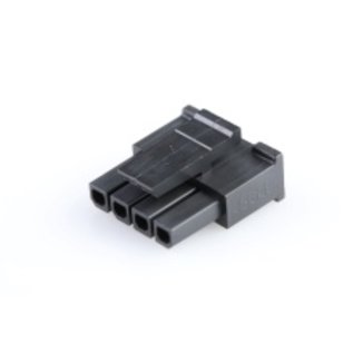 Molex Pre-crimped Molex MicroFit 3.0 set: 4-Pos. Receptacle Housing met 4x 2m. 0,35mm2 kabel met contacten gemonteerd