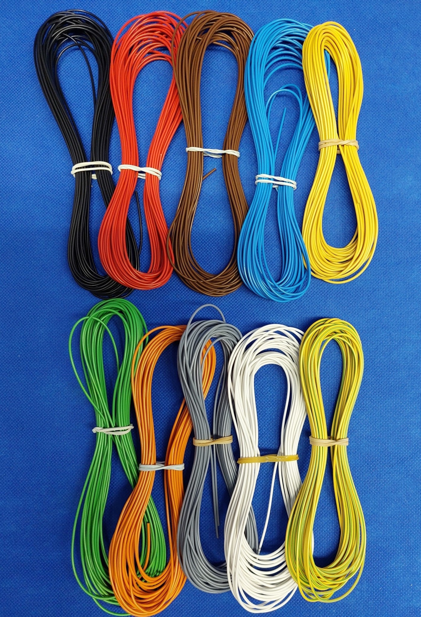 Cavo Elettrico Auto FLRY-B 0,75 Mm² - 10 Metri, Arancione, Resistente A Olio E Carburante (Made In Germany)