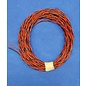 Cable-Engineer 2x 0,75mm2 Twisted Pair FLRY-B kabel 0,75mm2 - flexibele voertuigkabel - 10 meter Kleur Rood/Zwart