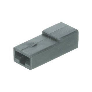 Cable-Engineer Multi-connector / multi-stekker voor vrouwelijke vlakstekerhuls - 1-pos. -  - 6,3 x 0,8mm -  Zwart
