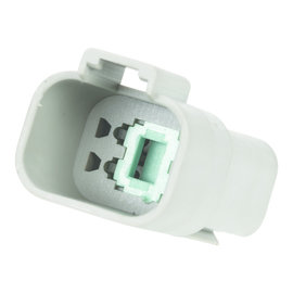 TE Connectivity DT04-4P + W4P - TE Deutsch DT-Serie - Receptacle - (vrouw) - 4-Pos.