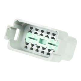 TE Connectivity DT04-12P +W12P - TE Deutsch DT-Serie - Receptacle - (vrouw) - 12-Pos.