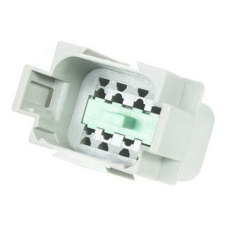 TE Connectivity TE Deutsch DT Serie connector + WedgeLock - Receptacles (vrouw) - 8-posities  - DT04-08PA + W8P