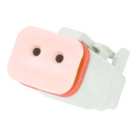 TE Connectivity DT06-2S + W2S - TE Deutsch DT-Serie - Plug (man) -2-Pos.