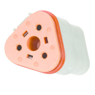 TE Connectivity TE Deutsch DT Serie connectoren + WedgeLock  DT06-3S + W3S - Plug (man) - 3-Positie's