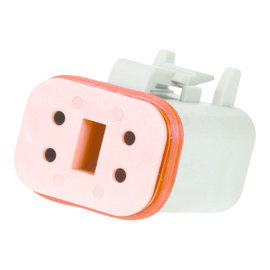 TE Connectivity DT06-4S +W4S - TE Deutsch DT-Serie - Plug (man) -4-Pos.