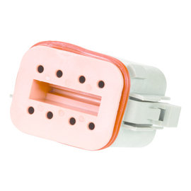 TE Connectivity DT06-08SA + W8S - TE Deutsch DT-Serie - Plug (man) - 8-Pos.
