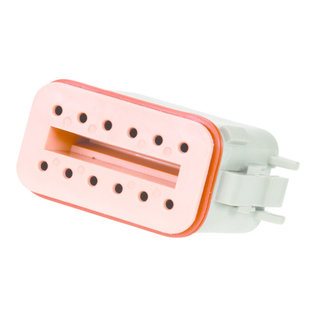 TE Connectivity TE Deutsch DT Serie connectoren + WedgeLock  DT06-12S + W12S- Plug (man) - 12-Posities
