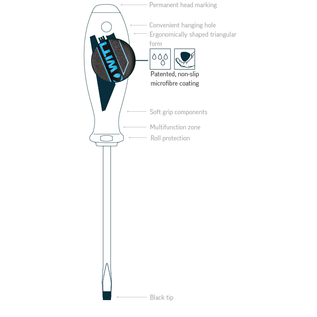 Witte Werkzeuge WITTE  MAXX Plus Schroevendraaier Torx T6 - 63202