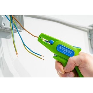 WEICON WEICON automatische kabelstripper No. 5 "Green Line"  milieuvriendelijk -  0,2 t/m 6,0 mm2