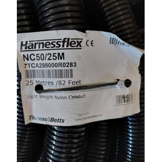 Harnessflex HarnessFlex Ribbelbuis NC50-S - 25 meter - met split - buitenmaat  Ø 54.3mm - Binnen Ø  46.2 mm - Copy