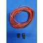 Molex Pre-crimped Molex MicroFit 3.0 set: 2-Pos./1-Rij Plug + Receptacle Housing met 4x 2m. 0,35mm2 kabel met contacten gemonteerd