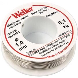 WELLER Weller EL99-1-25 Soldeertin, 1mm, 25gr., Loodvrij