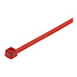 HellermannTyton HellermannTyton  Kablebinder / cable tie 100 x 2,5 mm - Rood - 100stuks - 116-01812 ( T18R)