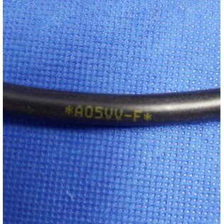 Donné draad Autokabel  - 4x 1,0 mm2 - PVC - Zwart - A05VV-F / D03017 - Per meter