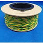 Cable-Engineer Twisted Pair 2x 0,75mm2  FLRY-B kabel 0,75mm2 - flexibele voertuigkabel - 50 meter op rol -  Kleur Geel/Groen