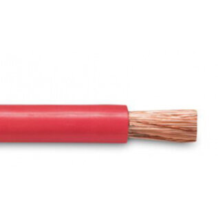 Cable-Engineer  50mm2 accukabel met koperen geleiding en PVC isolatie -Rood - Per meter