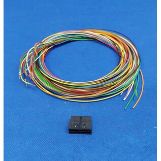 Molex Pre-crimped Molex MicroFit 3.0 set: 14-Pos. Receptacle Housing met 14x 2m. 0,35mm2 kabel met contacten gemonteerd