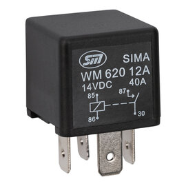Elektronisch Relais Auto 4-Pins Of 5-Pins 12V/24V 70/50A - Groot Model