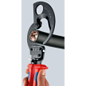 KNIPEX KNIPEX Kableschaar met ratel-systeem voor Koper en aluminium kabels t/m Ø 32 mm - 95 31 250