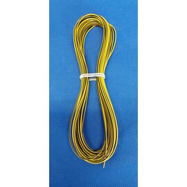 Cable-Engineer 0,50mm2 - FLRY-B kabel - 10 meter - Geel/Zwart