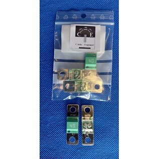 Cable-Engineer.com 40 Ampère MidiOTO schroefzekering met M5 gaten op 30mm - t/m 32Volt - Per 5 stuks