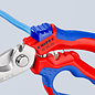 KNIPEX KNIPEX  Kabelschaar Electriciens  gebogen (45°) + krimptang adereindhulzen- 95 05 20 SB