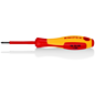 KNIPEX 6-delige KNIPEX VDE Schroevendraaier-set met 3x kruis (PH) en x kruis (PZ) schroevendraaier 00 20 12 V013