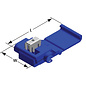Cable-Engineer Scotch Lock Quick Splice Double Tab kabel connector Blauw voor draden van 1,0 - 2,5 mm2