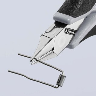 KNIPEX KNIPEX  ESD Elektronica Zijsnijtang - 115mm - met platte, spitse kop  - KNIPEX 77 52 115 ESD