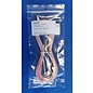 Cable-Engineer FLRY-B kabel - 0,50mm2 - flexibele voertuigkabel - 10m. - Kleur Wit /Rood