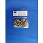 Cable-Engineer.com Ring M6 - Messing -open-barrel aansluiting voor  draad 0,5 - 1,0mm2 - 50st.