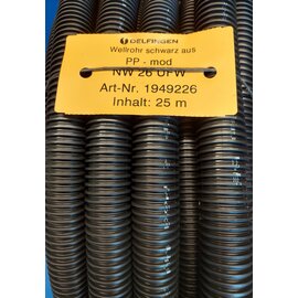 Schlemmer / Delfingen Schlemmer NW26 Ribbelbuis  - UV bestendig - 25 meter